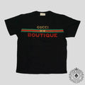 Camiseta de Gucci Boutique en negro