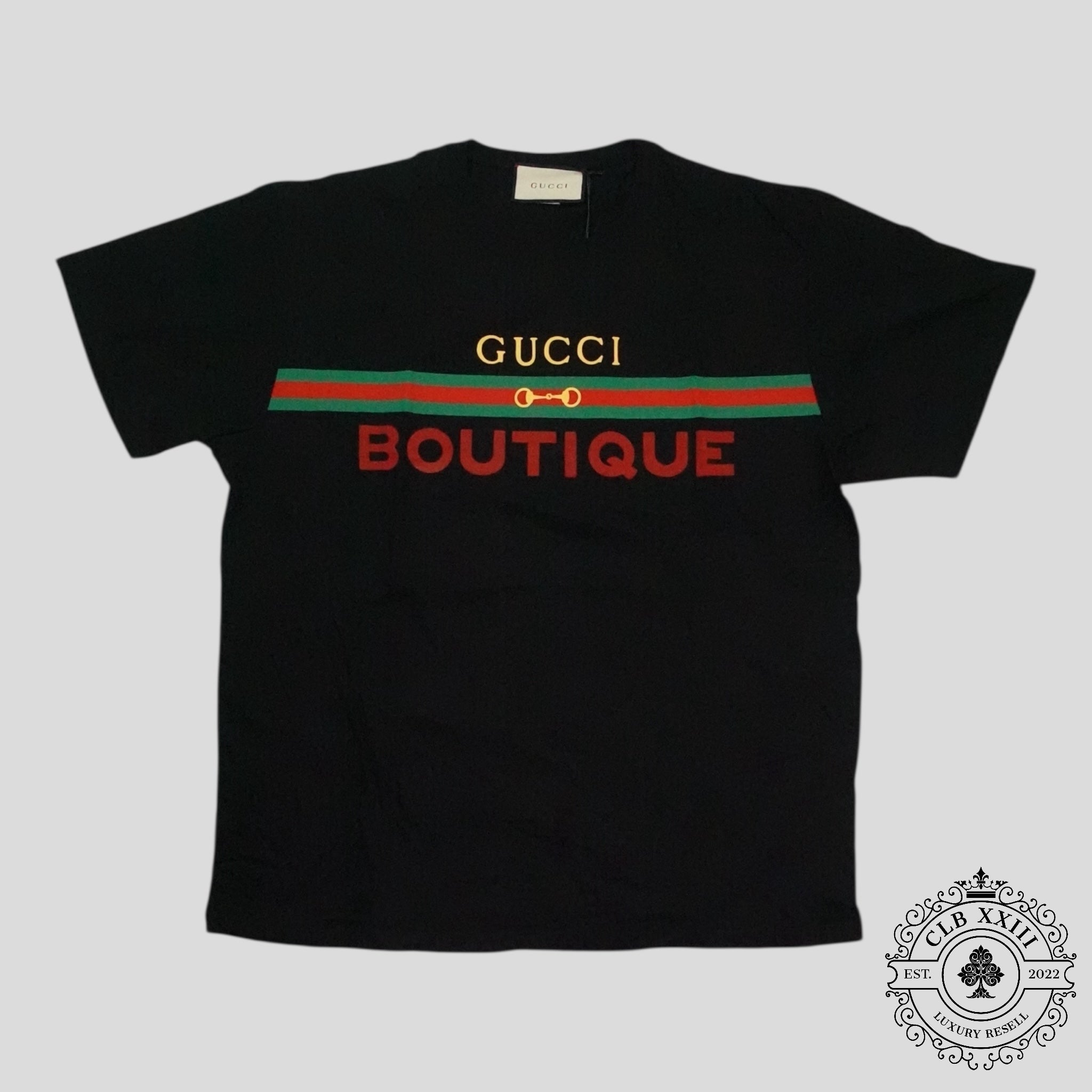 Camiseta de Gucci Boutique en negro