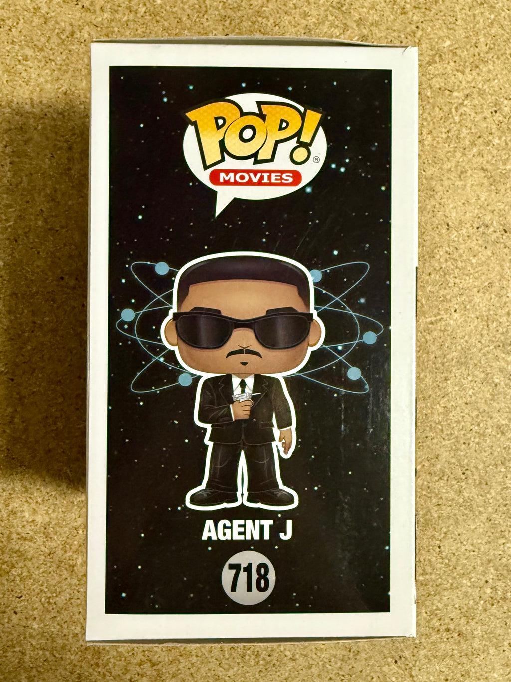 Will Smith Signed Agent J Men In Black Funko Pop! Exclusive #718 With JSA COA