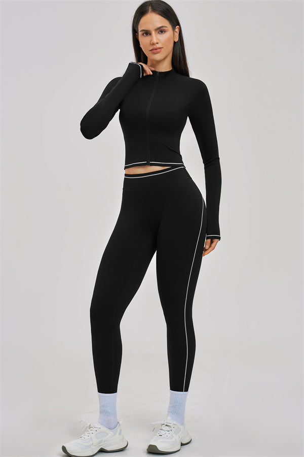 Conjunto de 2 piezas de chaqueta y leggings Unbound