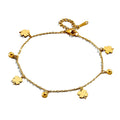 Gold Four-Leaf Clover Luxury Bracelet