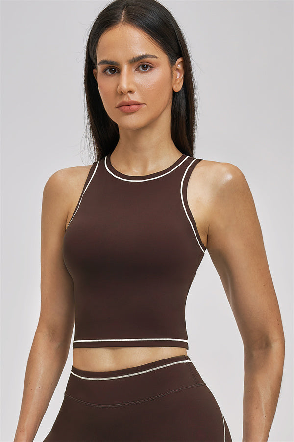 Conjunto de 3 piezas de chaqueta, top corto y pantalón corto Unbound