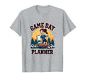 Camiseta "Soccer Mom Game Day Planner" - Grabado artístico personalizado para hombres y mujeres