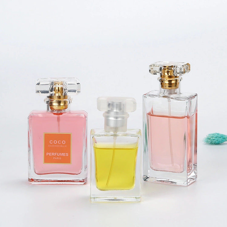 Refillable Clear Glass Perfume Bottle – 30ml, 50ml & 100ml