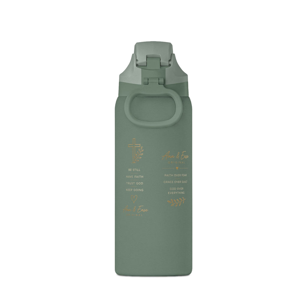 Insulated Water Bottle — "I Am Chosen for a Purpose" Inspirational 32oz