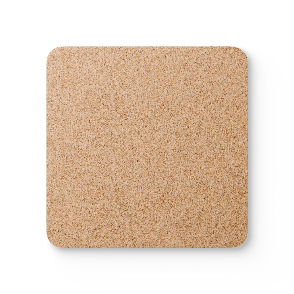 Cork Coaster Set - "Protect My Peace" Inspirational Motivational Drink Coasters