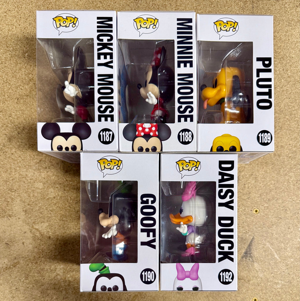 Funko Pop! Disney Mickey Mouse y Amigos Pluto Minnie Daisy Goofy 2022