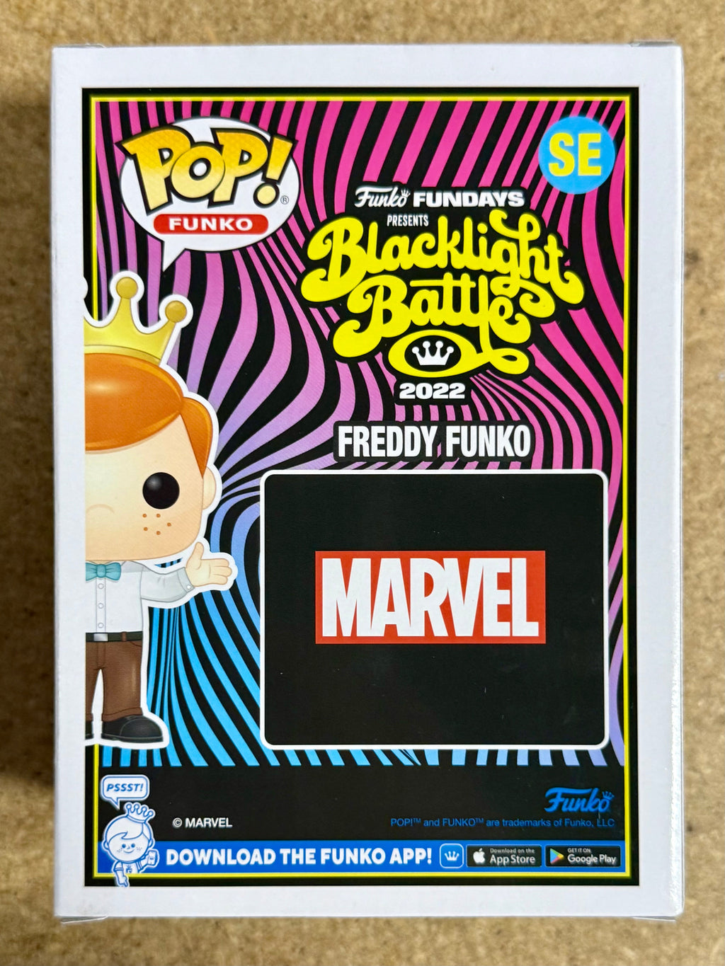 Funko Pop! Freddy como Thor Edición Especial Battle Blacklight Fundays 2022 Exclusivo LE 4000