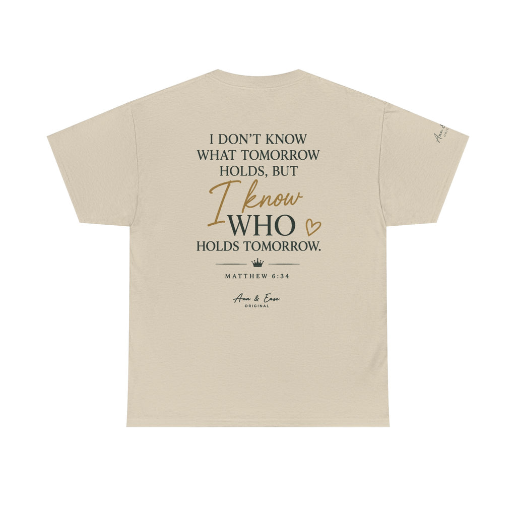 Camiseta Gráfica Cristiana — "El Plan de Dios > Mi Plan Siempre" Camiseta Cristiana Inspiradora
