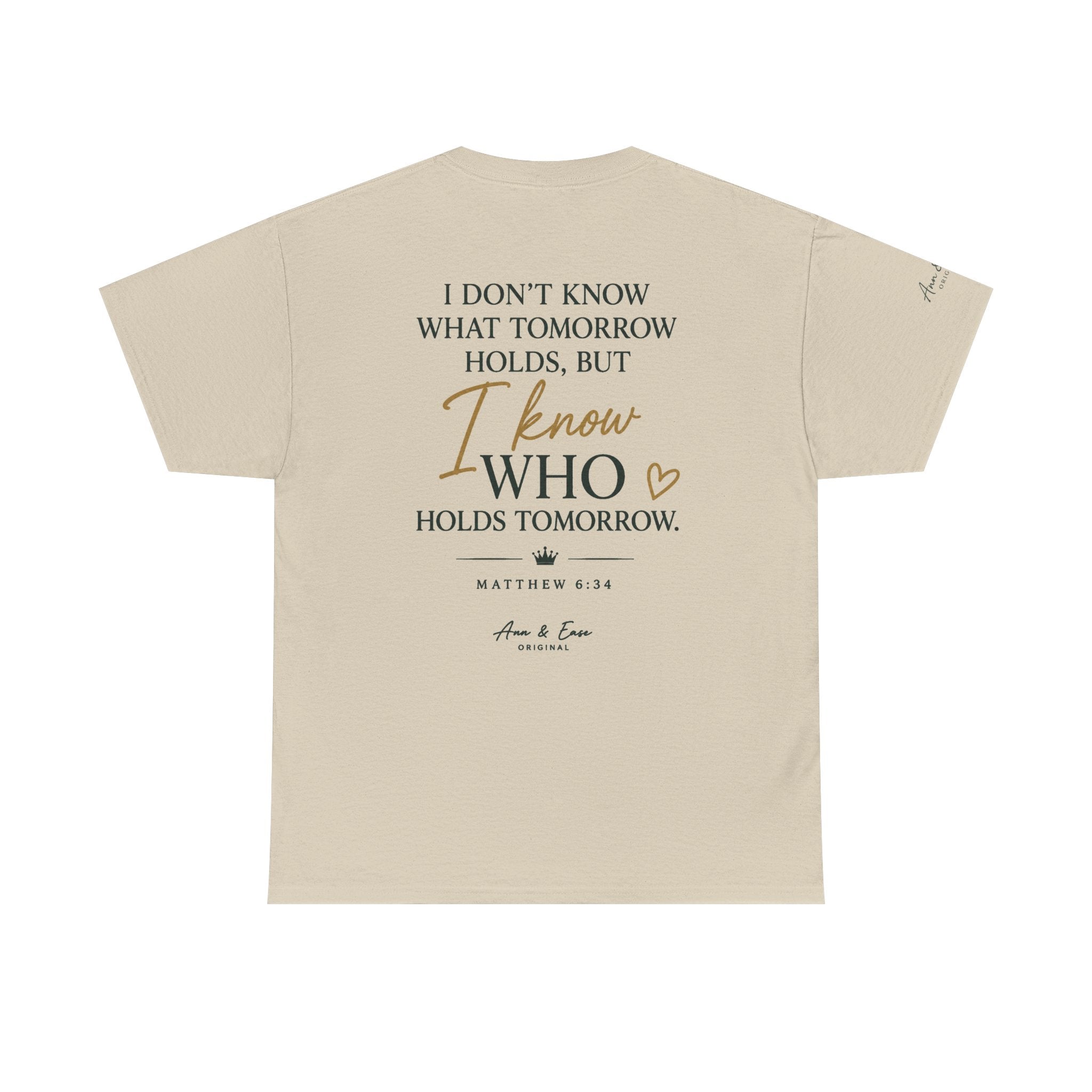 Camiseta Gráfica Cristiana — "El Plan de Dios > Mi Plan Siempre" Camiseta Cristiana Inspiradora