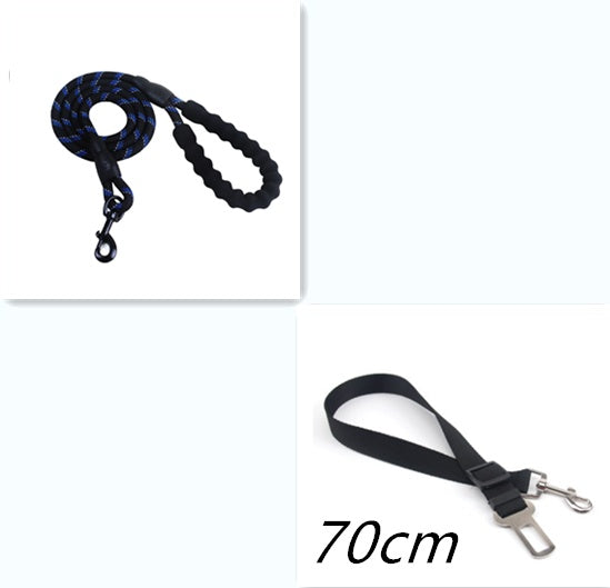 Reflective Dog Leash with Foam Handle — Single & Set Options