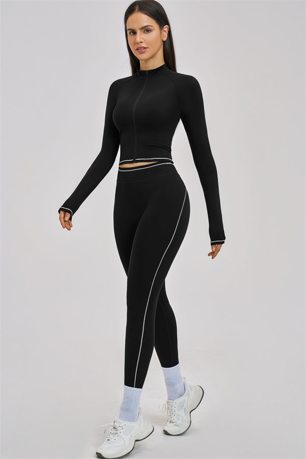 Conjunto de 2 piezas de chaqueta y leggings Unbound