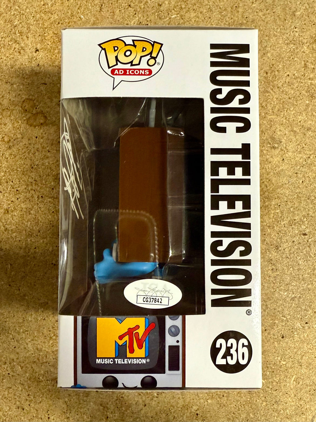 Músico de Country Rock Vince Gill Firmó 2024 MTV Funko Pop #236 Con COA de JSA
