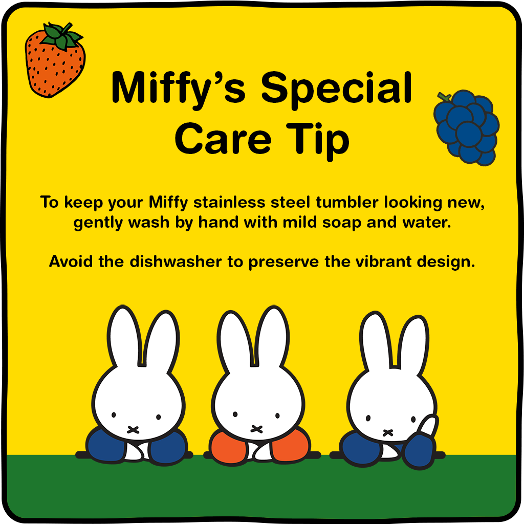Vaso Miffy de Rayas - 24 oz
