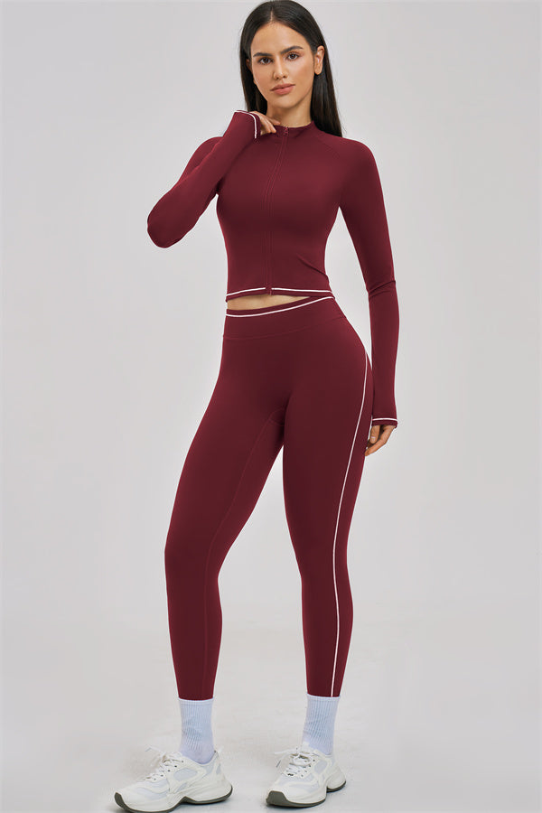 Conjunto de 2 piezas de chaqueta y leggings Unbound