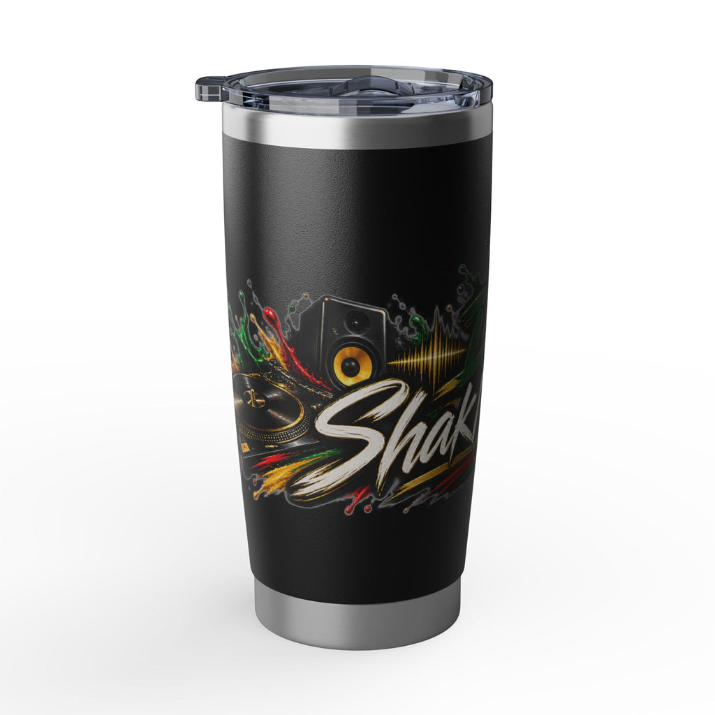DJ ShakNvyBz Custom 20oz Tumbler | Guyana-Inspired DJ Design