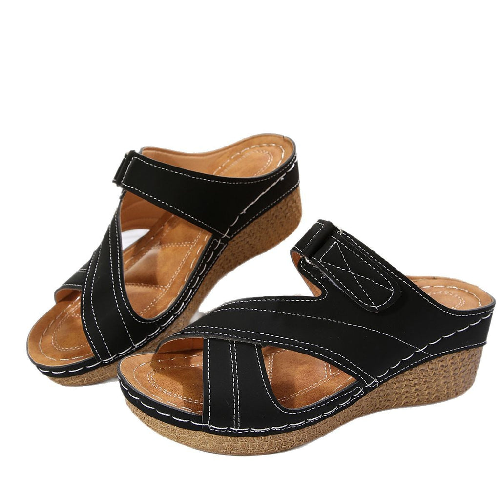 Women's Round-Toe Slip-On Slippers