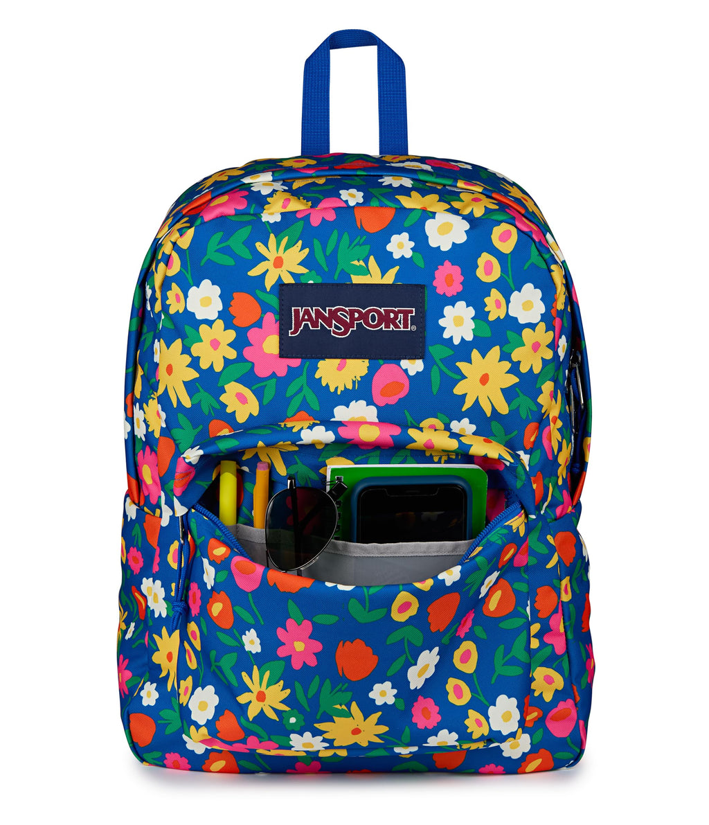 JanSport SuperBreak One Backpacks - Durable, Lightweight Bookbag with 1 Main Compartment, Front Utility Pocket with Built-in Organizer - Premium Backpack, Black