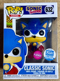 Funko Pop! Games Flocked Classic Sonic The Hedgehog #632 Exclusivo FS 2020