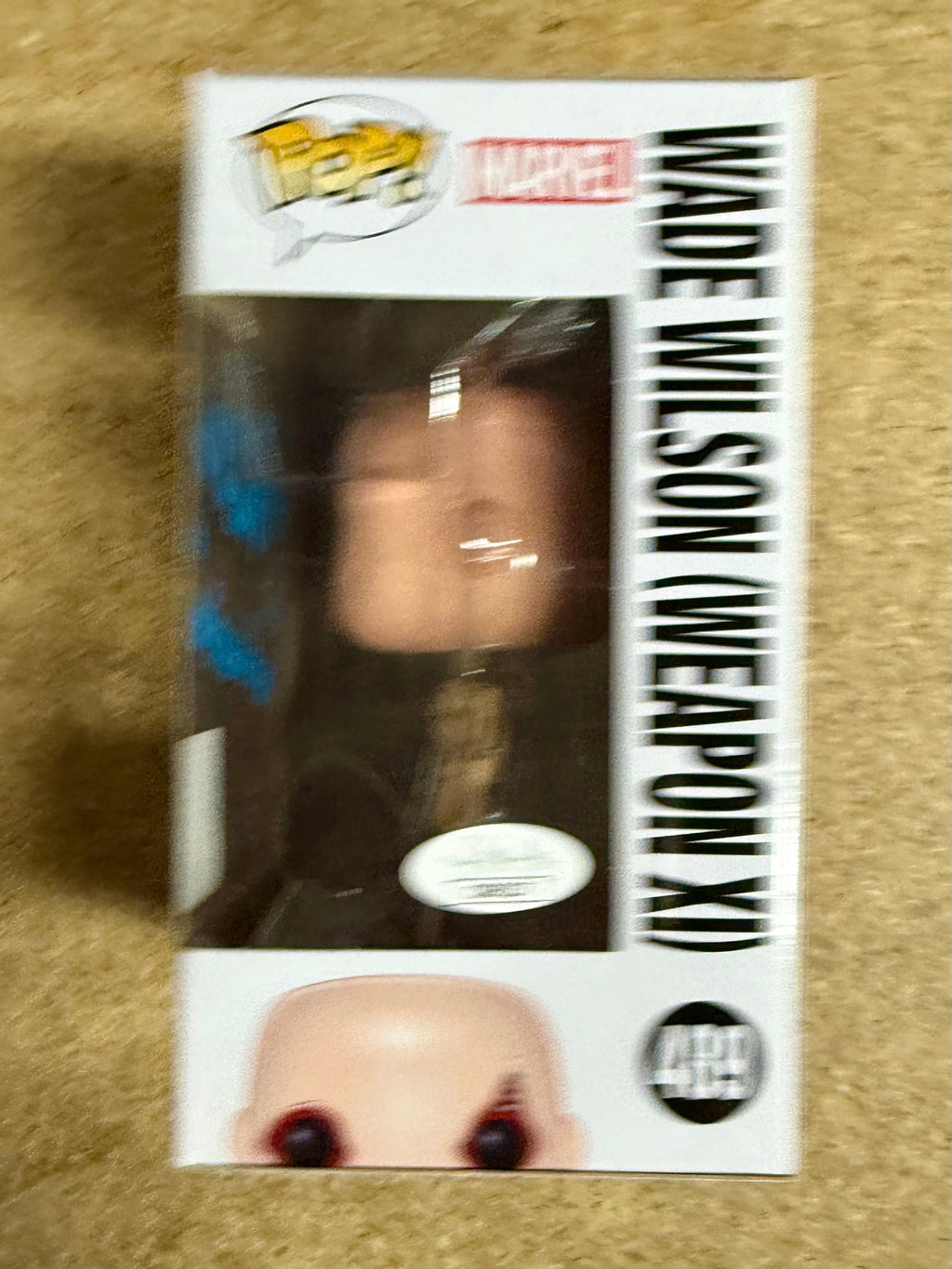 TJ Miller “Weasel” Signed Marvel Wade Wilson (Weapon XI) Funko Pop! #489 SDCC 2021 Vaulted Exclusive JSA COA