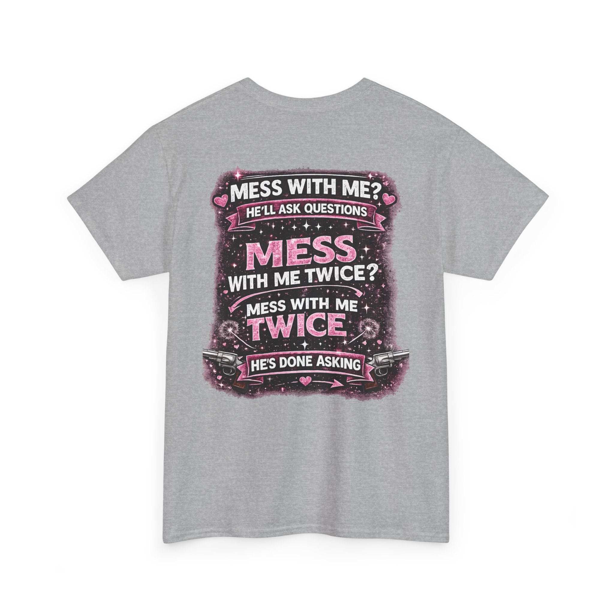 T-Shirt — "Lucky Daughter, Crazy Dad" Protective Dad Graphic Tee