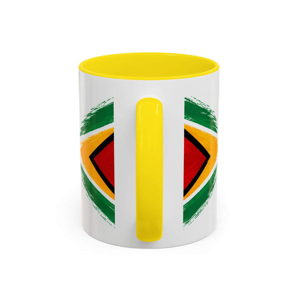 Proud Basketball Mom Accent Coffee Mug – Colorful Heart & Basketball Design (11/15oz)