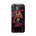 Funda Delgada Para Teléfono — Funda Gótica Pop Art "Bastante Peligrosa, Linda Pero Maldita"