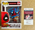 TJ Miller Signed Thanksgiving Deadpool “Weasel” Funko Pop! #534 With JSA COA