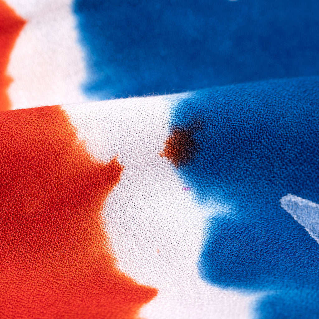 Pantalones cortos tie-dye con cordón Stars & Stripes