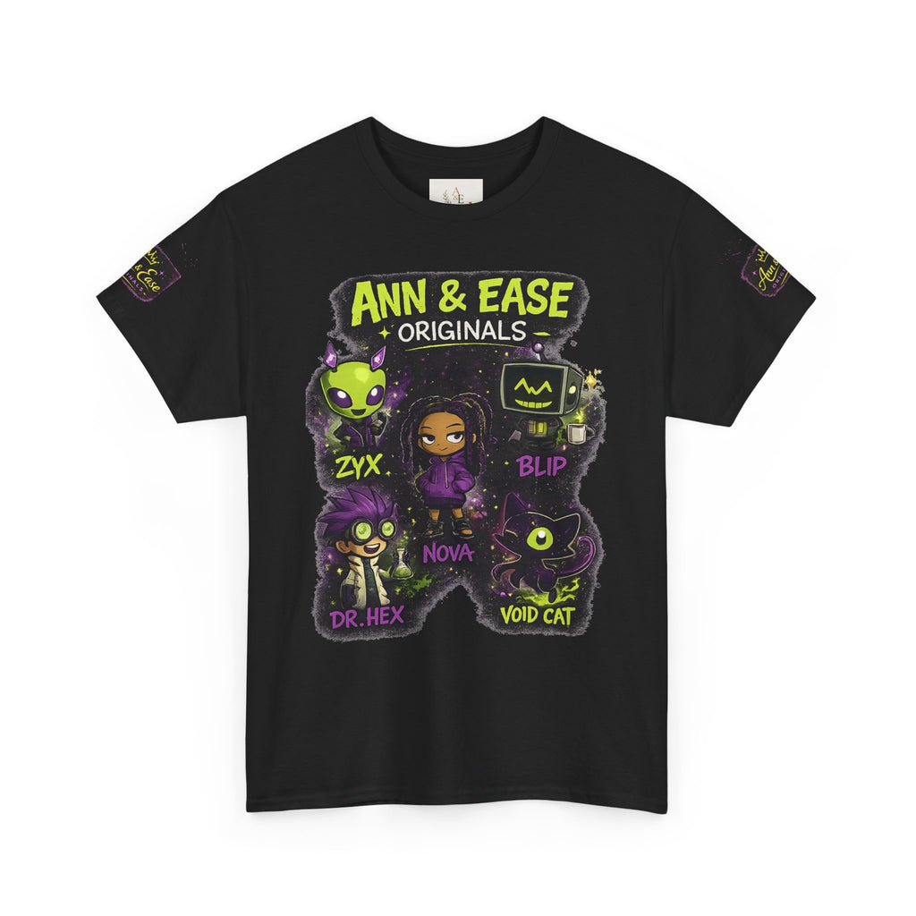 Glitch Squad Tee — "We Don't Fit In" Graphic T-Shirt