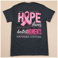 Hope Shines Pink Ribbon T-Shirt