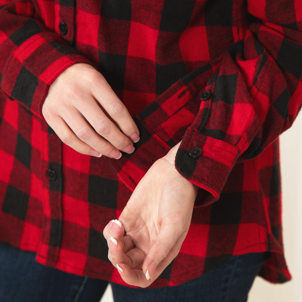 Camisa de Franela con Silueta de Mascota