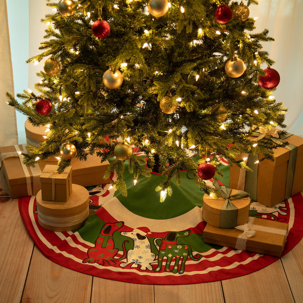 Falda para árbol de Navidad Pets & Paws