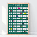 Póster Rasca de la Lista de Deseos