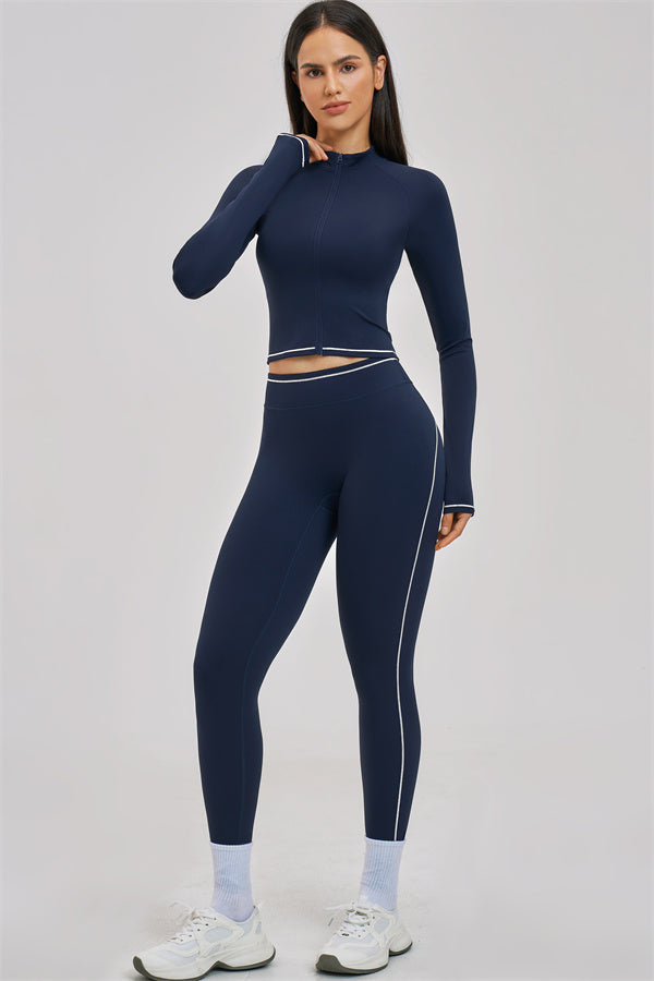Conjunto de 2 piezas de chaqueta y leggings Unbound