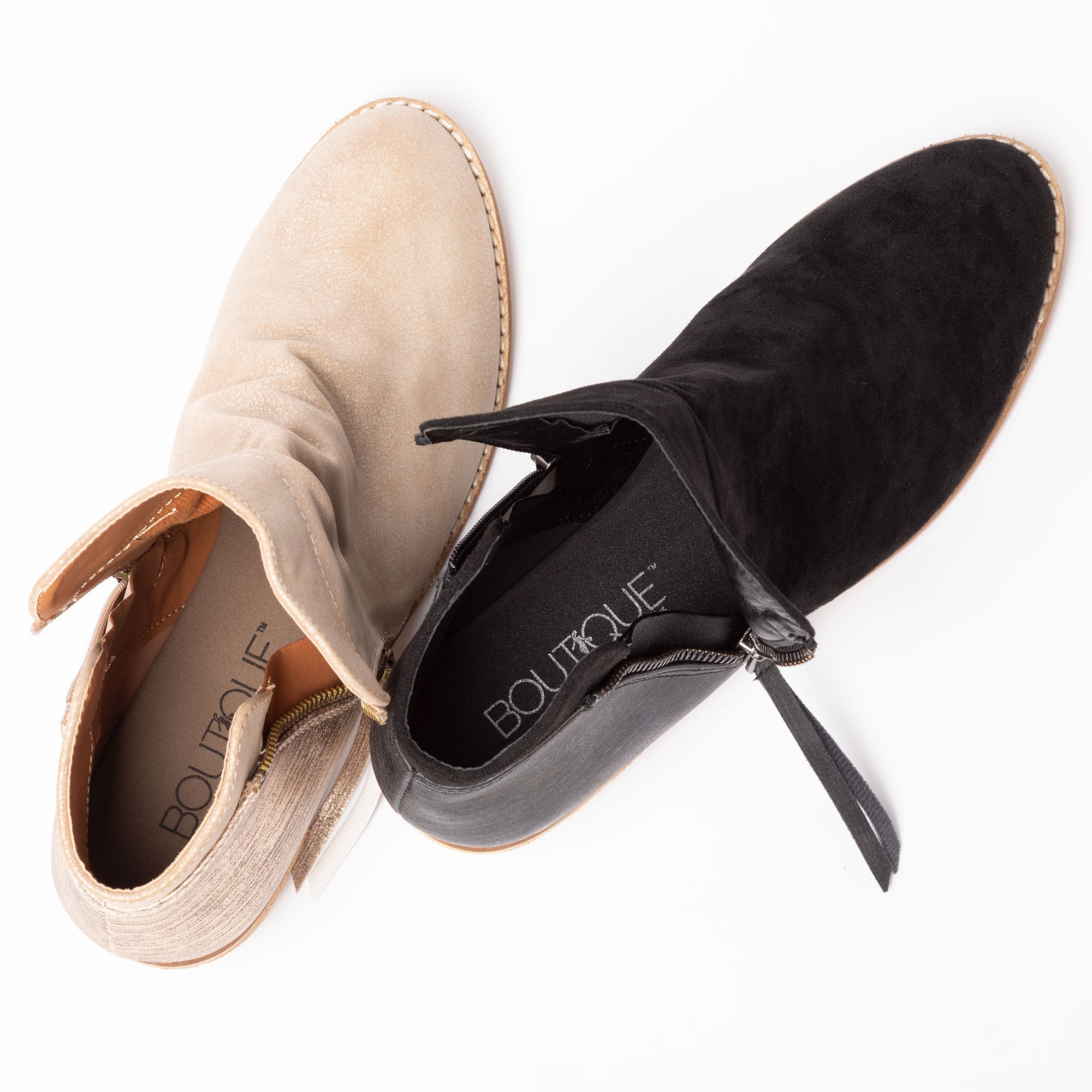 Botines Corkys Butternut con cremallera lateral