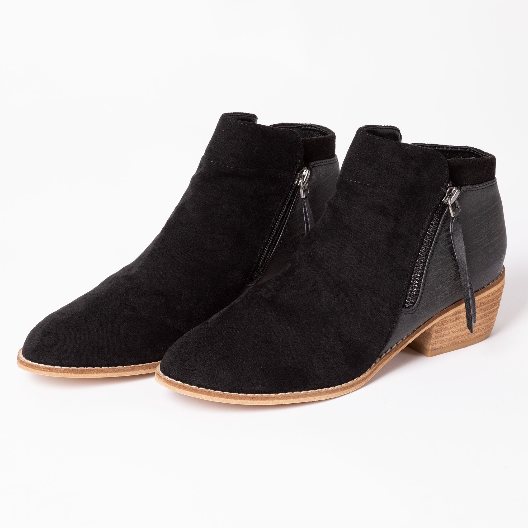 Botines Corkys Butternut con cremallera lateral