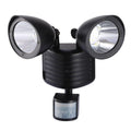 Solar Lights 22LEDs Outdoor Security Lights Motion Sensor IP44 Water-Resistant 360° Rotatable Dual Heads Solar Wall Light for Entryways Stairs Yard Ga