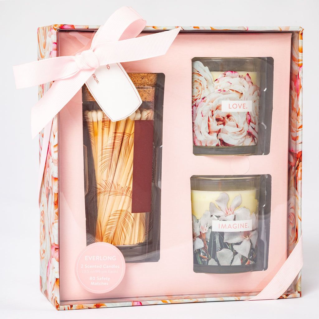 Set de regalo Velas en flor