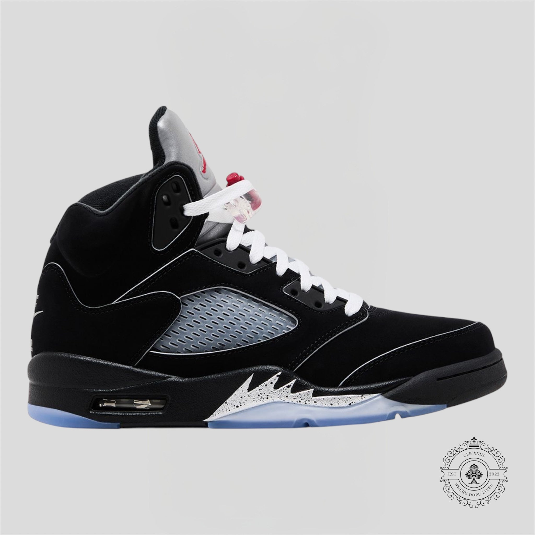 Air Jordan 5 Retro OG Negro Metálico Reimagined GS