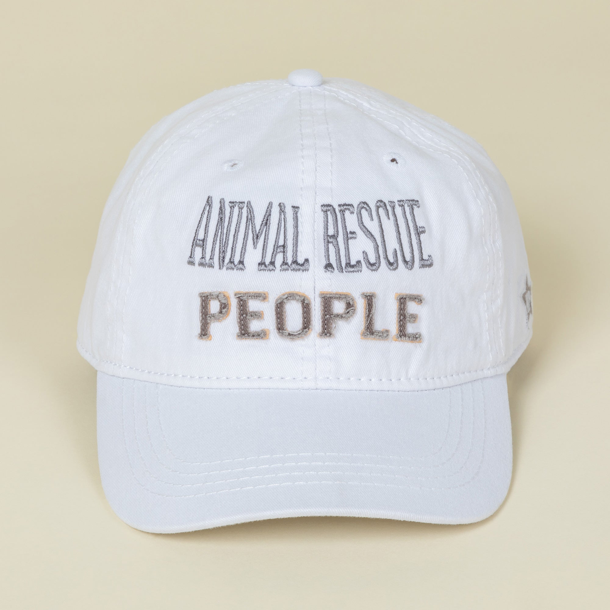 Gorra de béisbol de la gente de rescate de animales