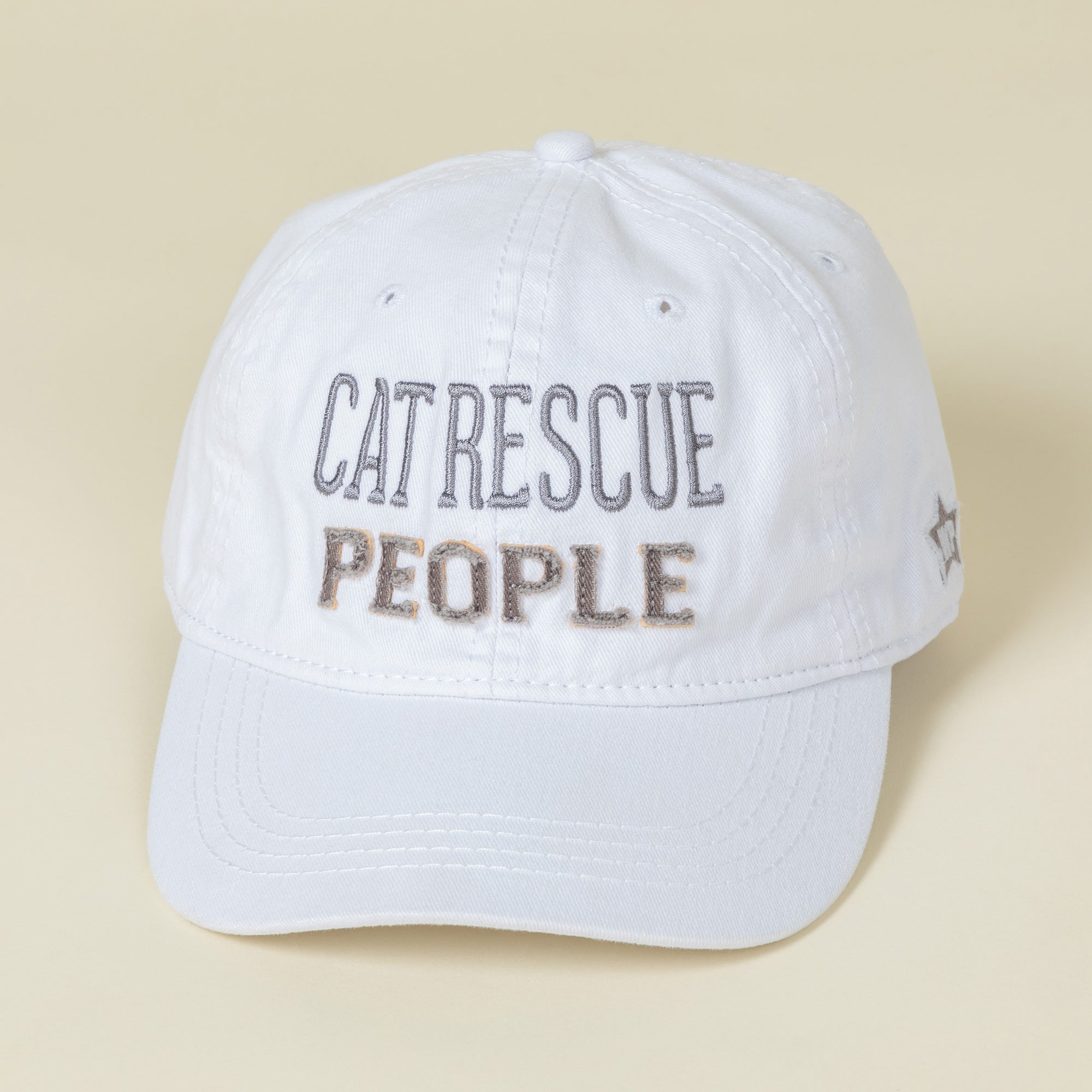 Gorra de béisbol de la gente de rescate de animales