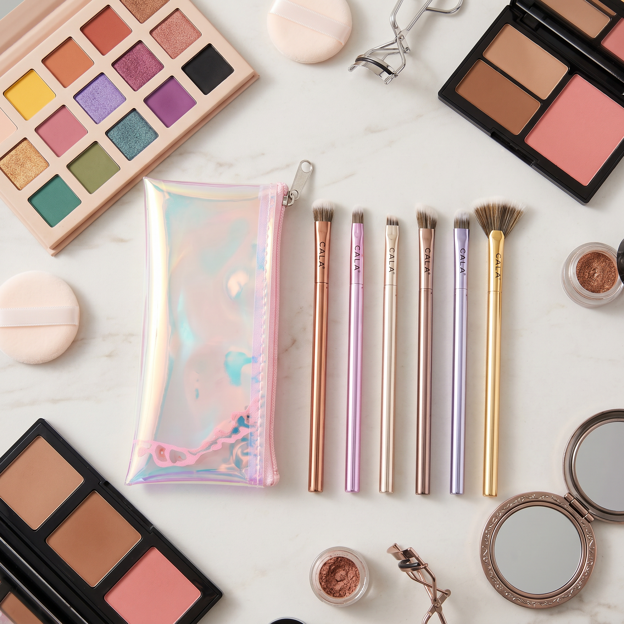 Set de brochas de maquillaje Cala® Radiance
