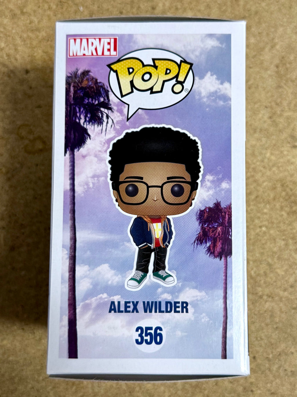 Rhenzy Feliz Autographed Marvel Runaways Alex Wilder Funko Pop! #356 con COA de JSA