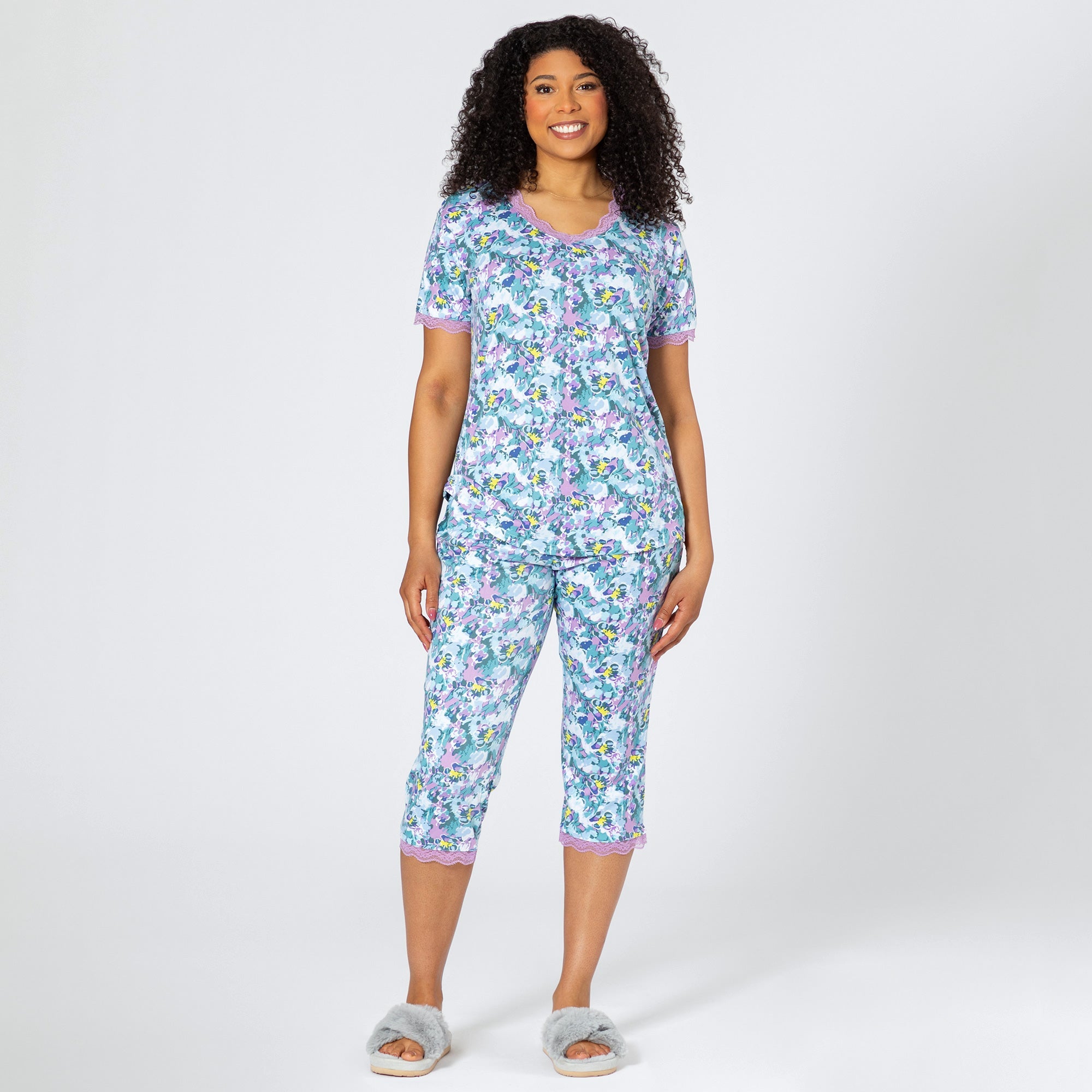 Pijama Marble Paw Garden de tacto suave