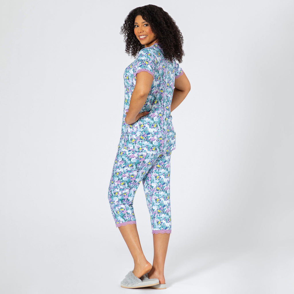 Pijama Marble Paw Garden de tacto suave