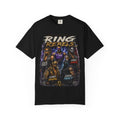 Playera — Camiseta gráfica Ring Rebels (Rex Riot, Titan Bolt, Grim Havoc, King Vandal, Zero Mercy)