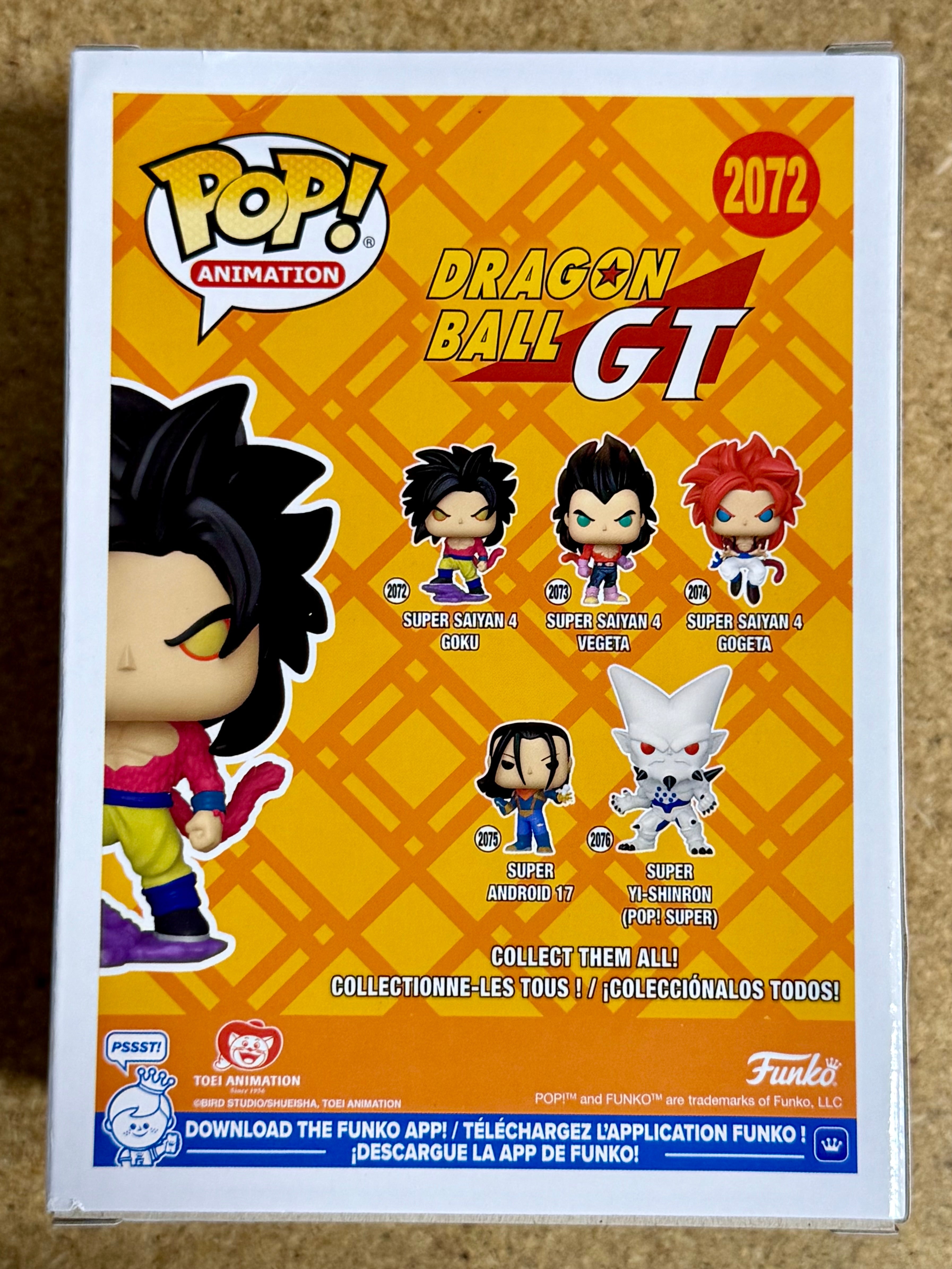 Funko Pop! Animación Super Saiyan 4 Goku #2072 Dragon Ball GT 2025