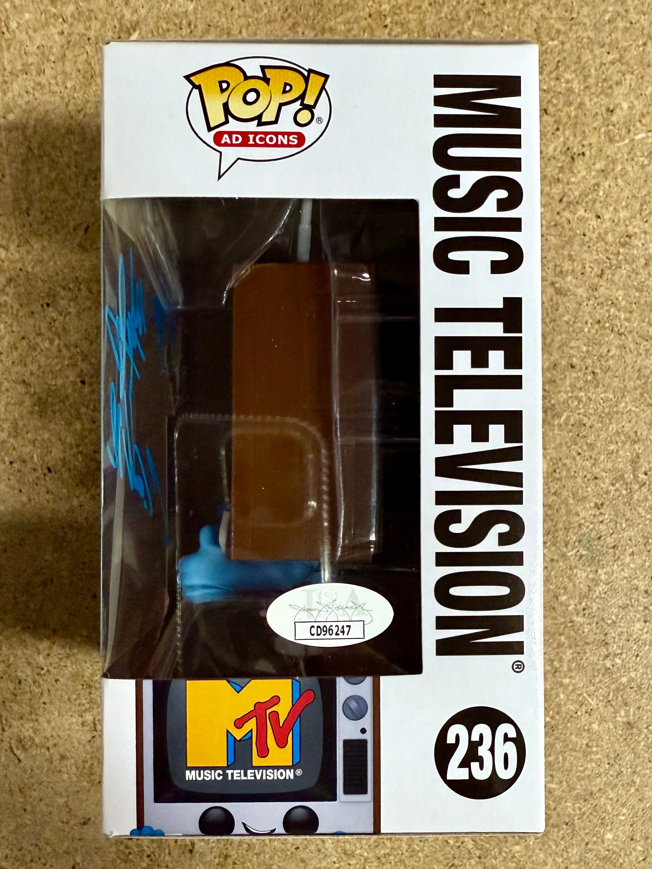 Sevendust banda completa 2025 firmada MTV Funko Pop #236 con certificado de autenticidad de JSA