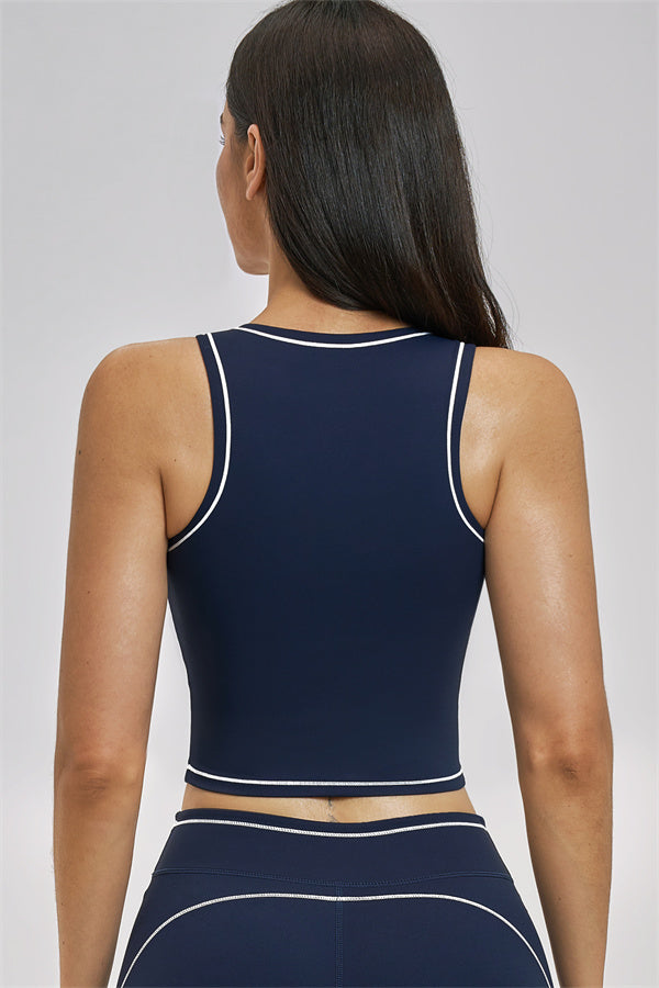 Conjunto de 3 piezas de chaqueta, top corto y pantalón corto Unbound